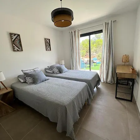 Monte E Mare, Piscine Chauffee, Climatisee A 5 Mn De La De Santa Giulia Willa *