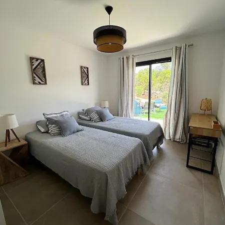 Monte E Mare, Piscine Chauffee, Climatisee A 5 Mn De La De Santa Giulia Villa