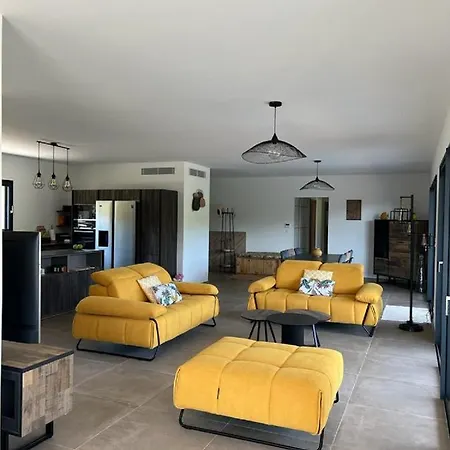 Monte E Mare, Piscine Chauffee, Climatisee A 5 Mn De La De Santa Giulia