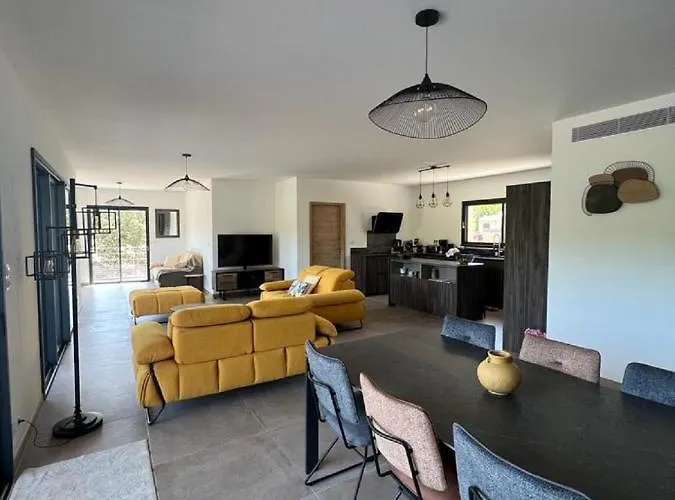 Monte E Mare, Piscine Chauffee, Climatisee A 5 Mn De La De Santa Giulia ヴィラ