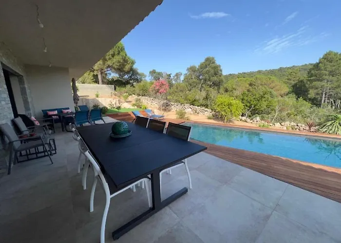 Monte E Mare, Piscine Chauffee, Climatisee A 5 Mn De La De Santa Giulia * ポルトヴェッキオ