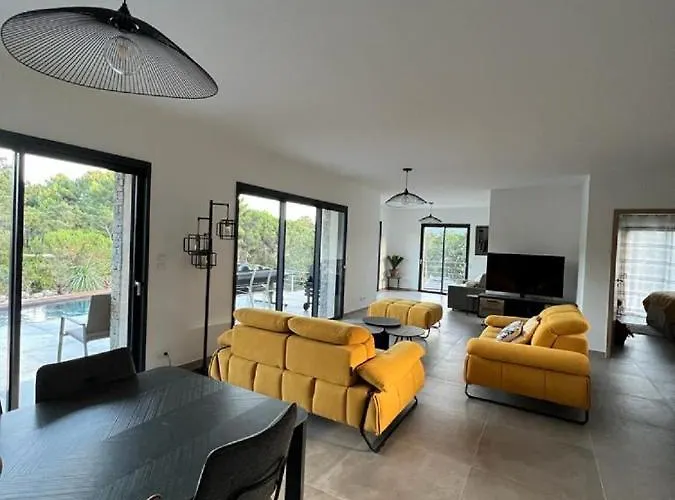 ヴィラ Monte E Mare, Piscine Chauffee, Climatisee A 5 Mn De La De Santa Giulia ポルトヴェッキオ