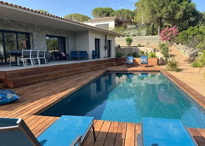 Monte E Mare, Piscine Chauffee, Climatisee A 5 Mn De La De Santa Giulia * ポルトヴェッキオ