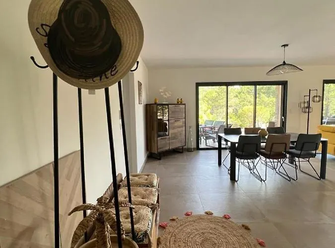 Monte E Mare, Piscine Chauffee, Climatisee A 5 Mn De La De Santa Giulia 别墅 维琪奥港