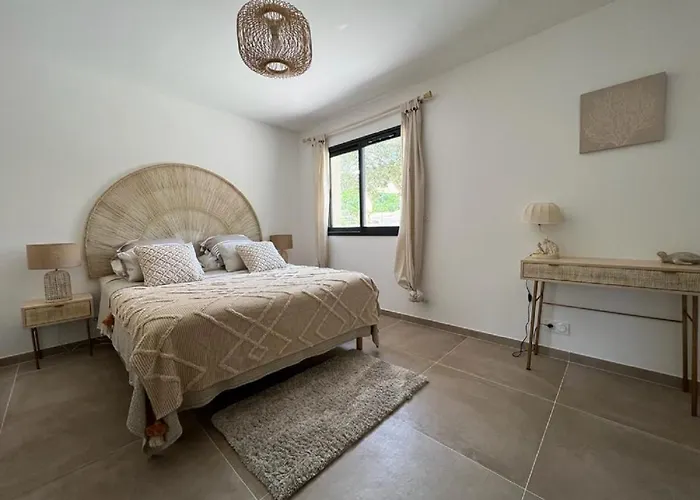 ヴィラ Monte E Mare, Piscine Chauffee, Climatisee A 5 Mn De La De Santa Giulia *